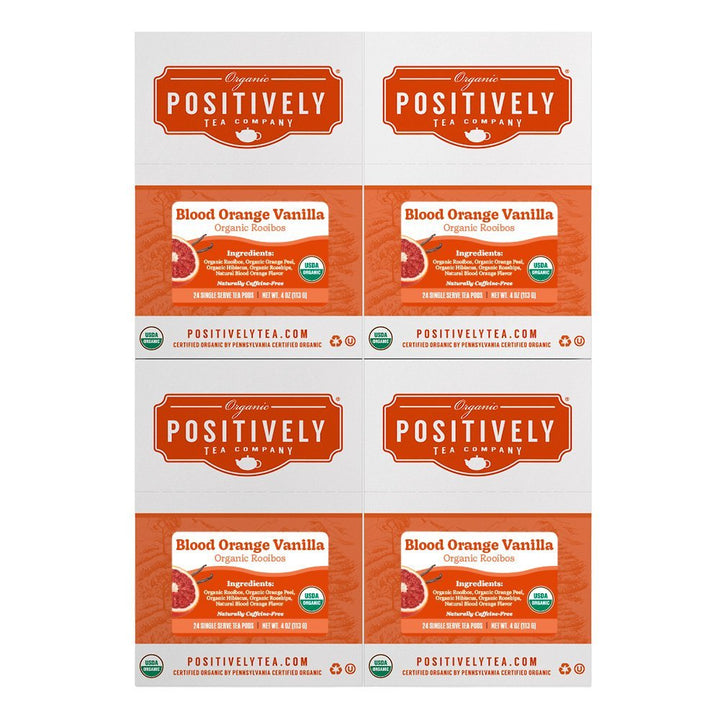 Organic Blood Orange Vanilla Rooibos - Classic Tea Pods