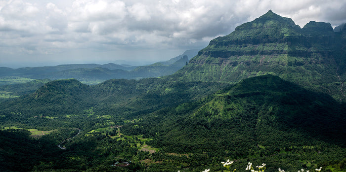 Landscape in India.