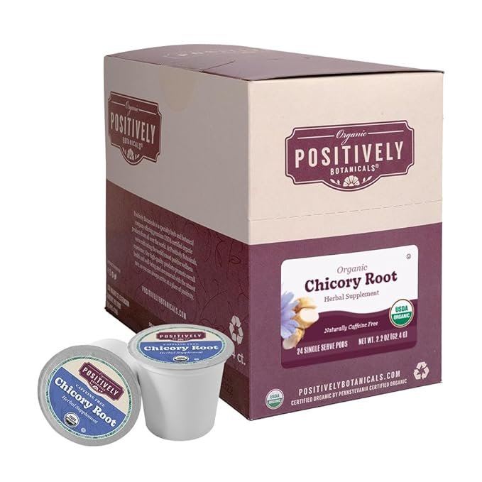 Organic Chicory Root - Botanical Tea Pods