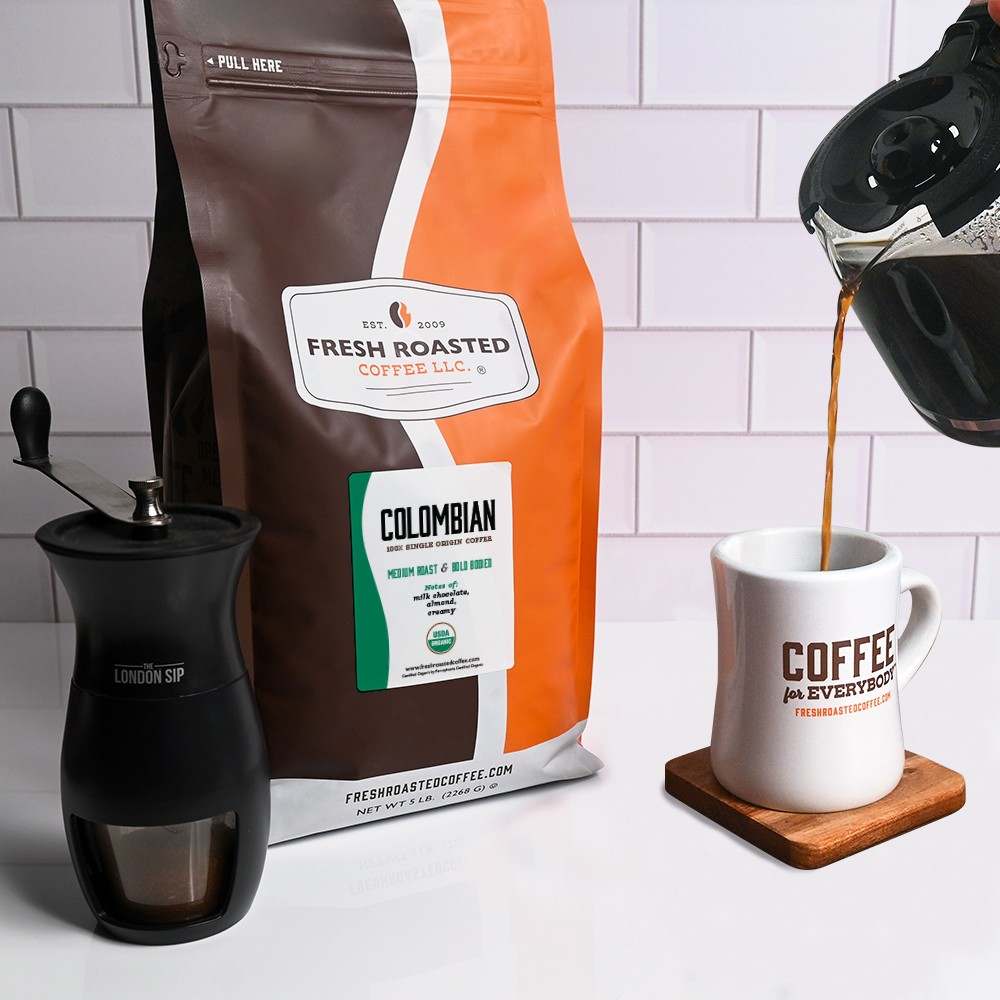 Organic Colombian - Roasted Coffee
