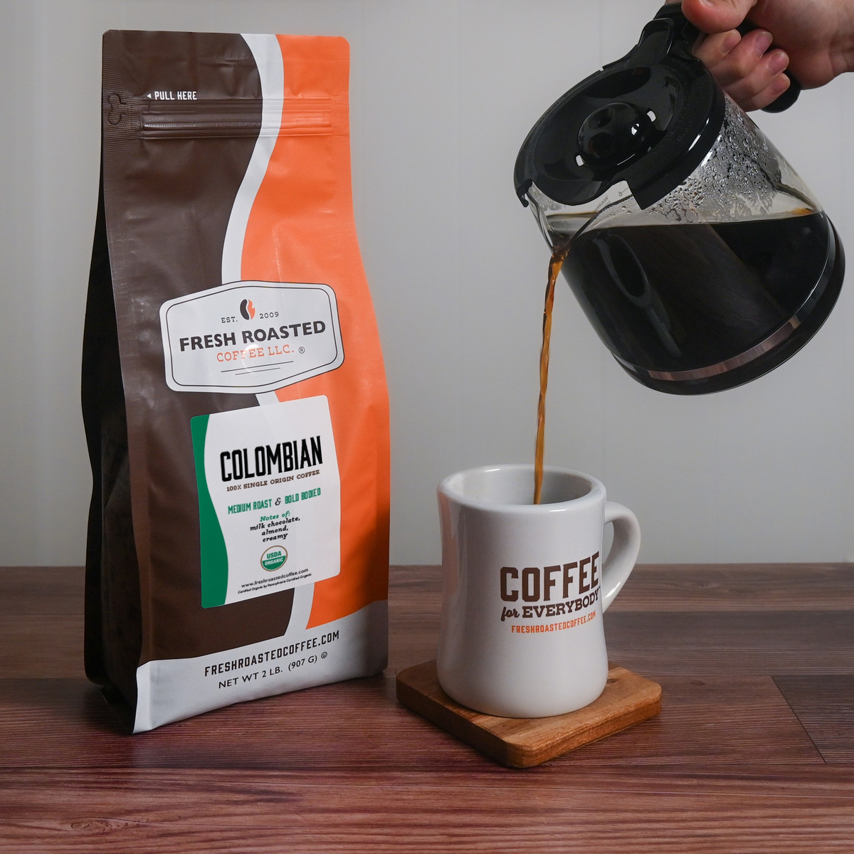 Organic Colombian - Roasted Coffee
