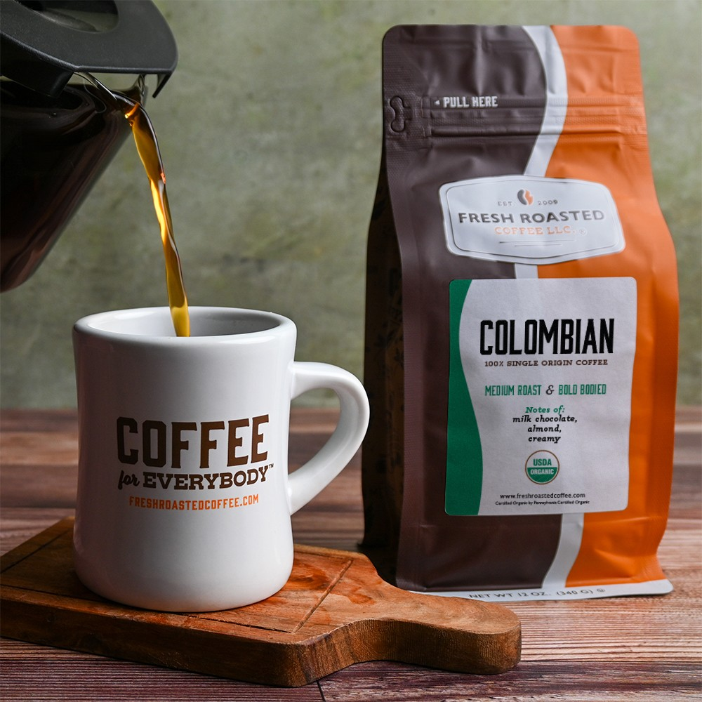 Organic Colombian - Roasted Coffee