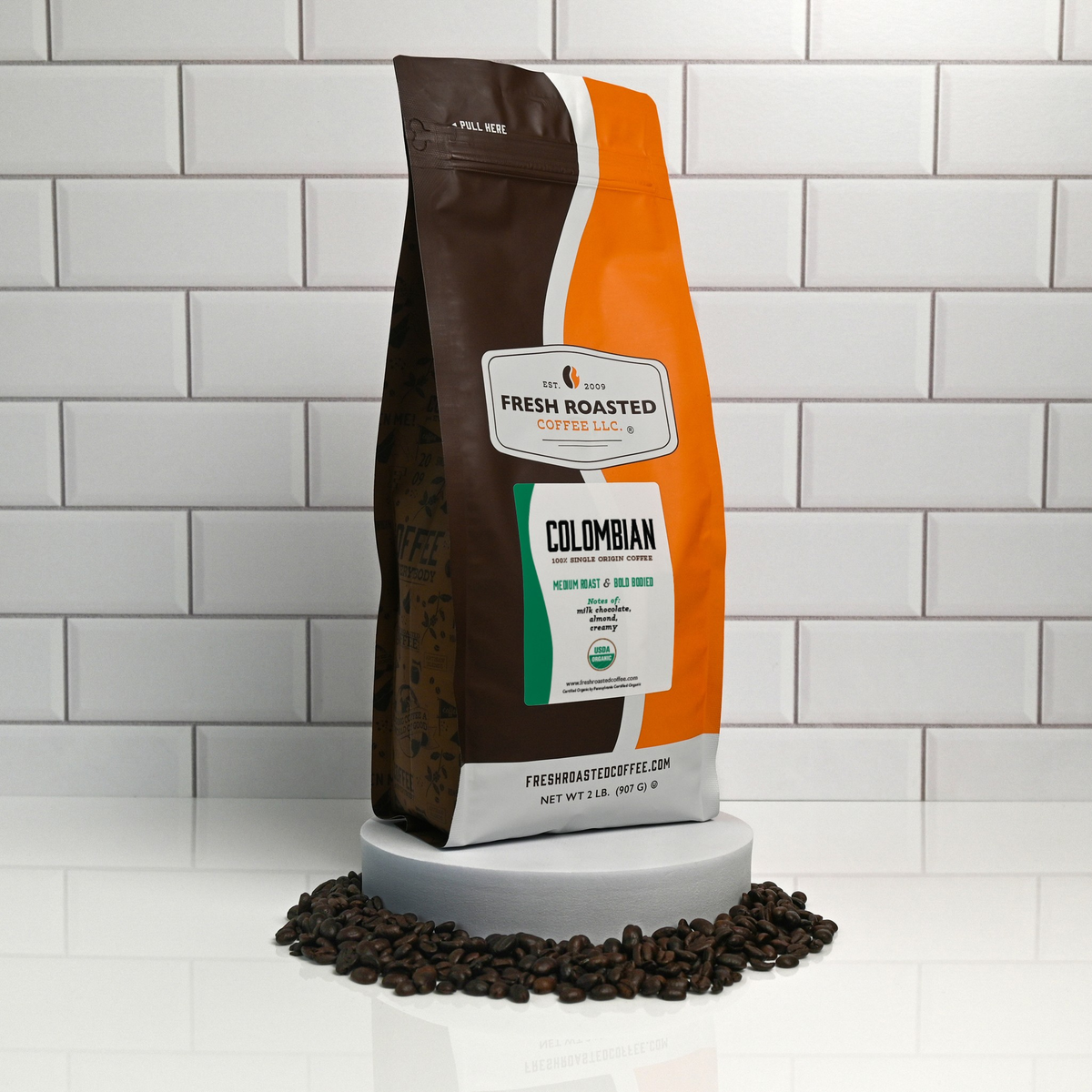 Organic Colombian - Roasted Coffee