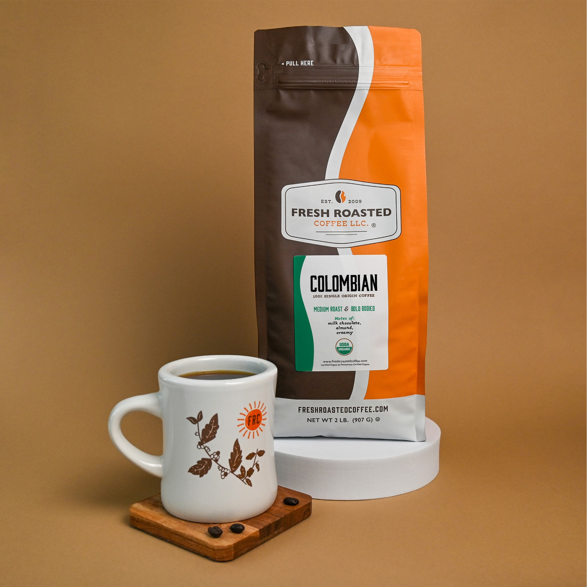 Organic Colombian - Roasted Coffee