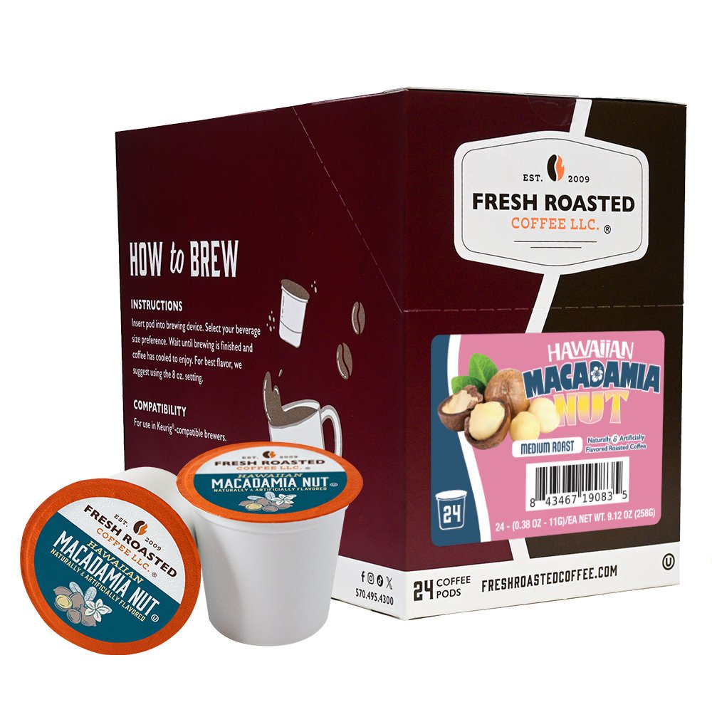 Hawaiian Macadamia Nut - Flavored Classic Pods