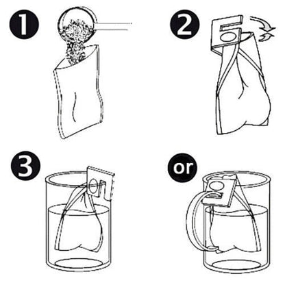 Finum® Tea Bag Clips (4)
