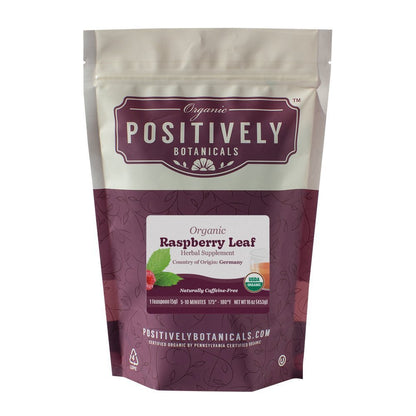 Organic Raspberry Leaf - Loose Leaf Botanical