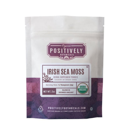 Organic Irish Sea Moss - Botanical Powder