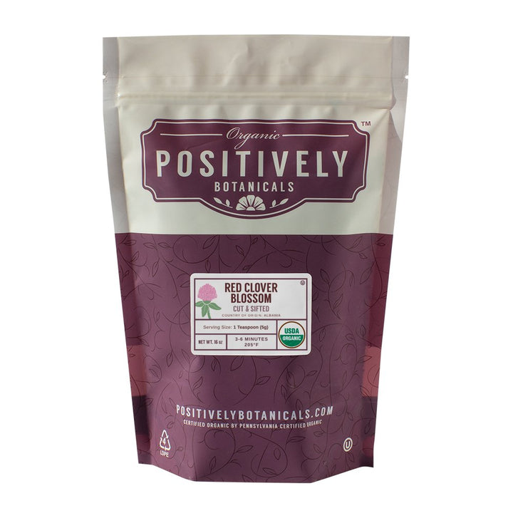 Organic Red Clover Blossoms - Loose Leaf Botanical