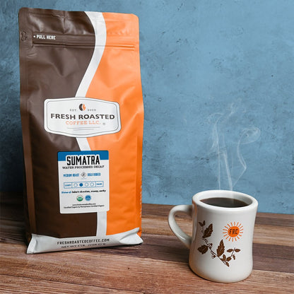 Organic Sumatra Water-Processed Decaf - Roasted Coffee
