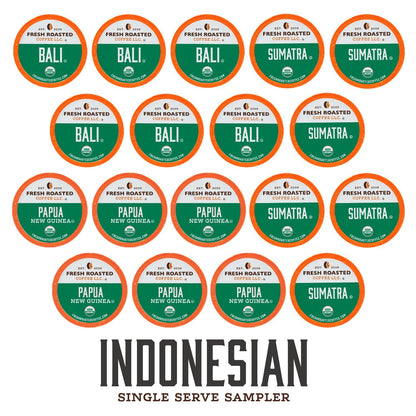 Organic Indo-Pacific Sampler - Classic Coffee Pods