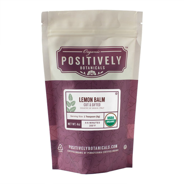 Organic Lemon Balm - Loose Leaf Botanical