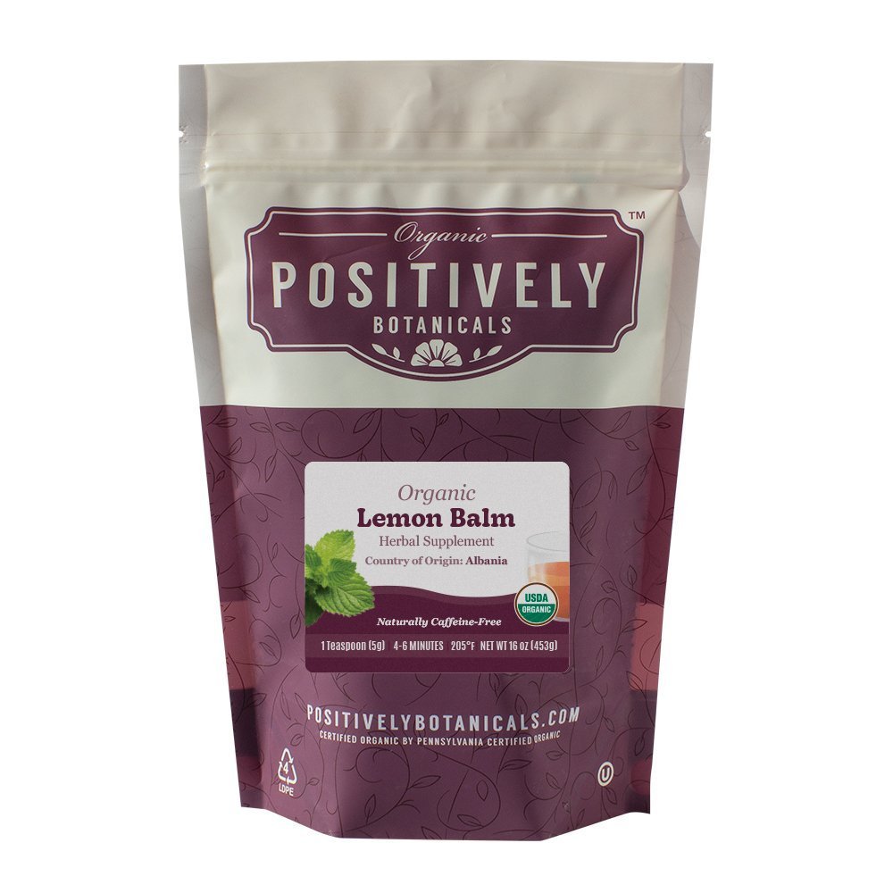 Organic Lemon Balm - Loose Leaf Botanical