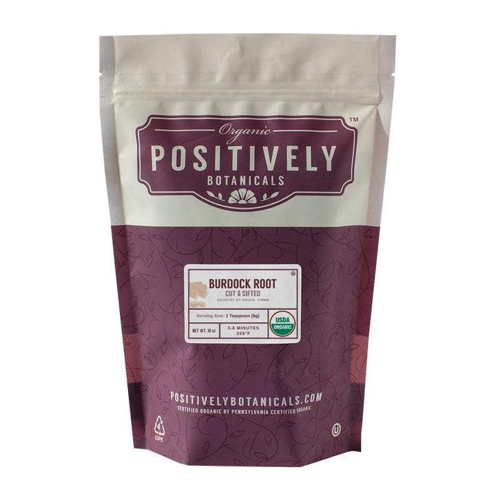 Organic Burdock Root - Loose Leaf Botanical