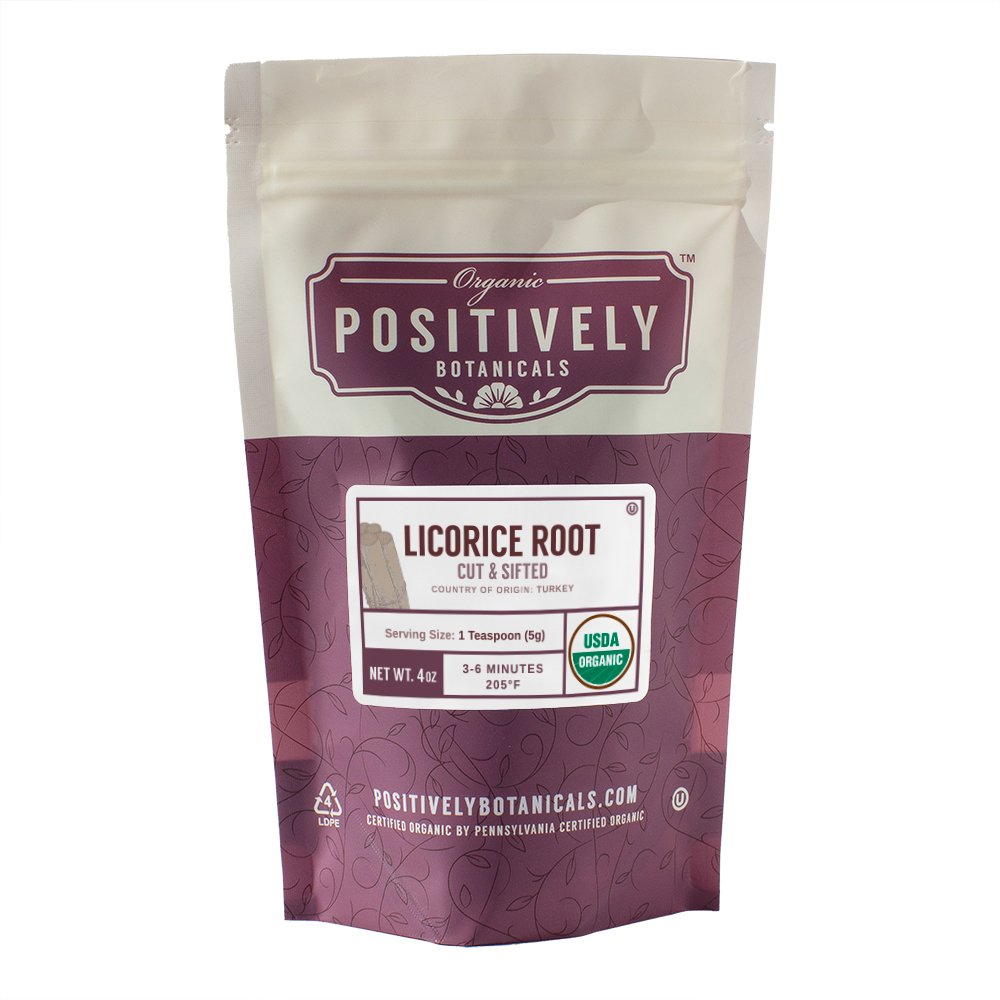 Organic Licorice Root - Loose Leaf Botanical