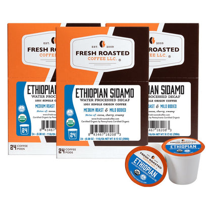 Organic Ethiopian Water-Processed Decaf - Classic Coffee Pods