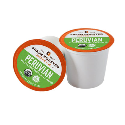 Organic Peru Water-Processed Half Caf - Classic Coffee Pods