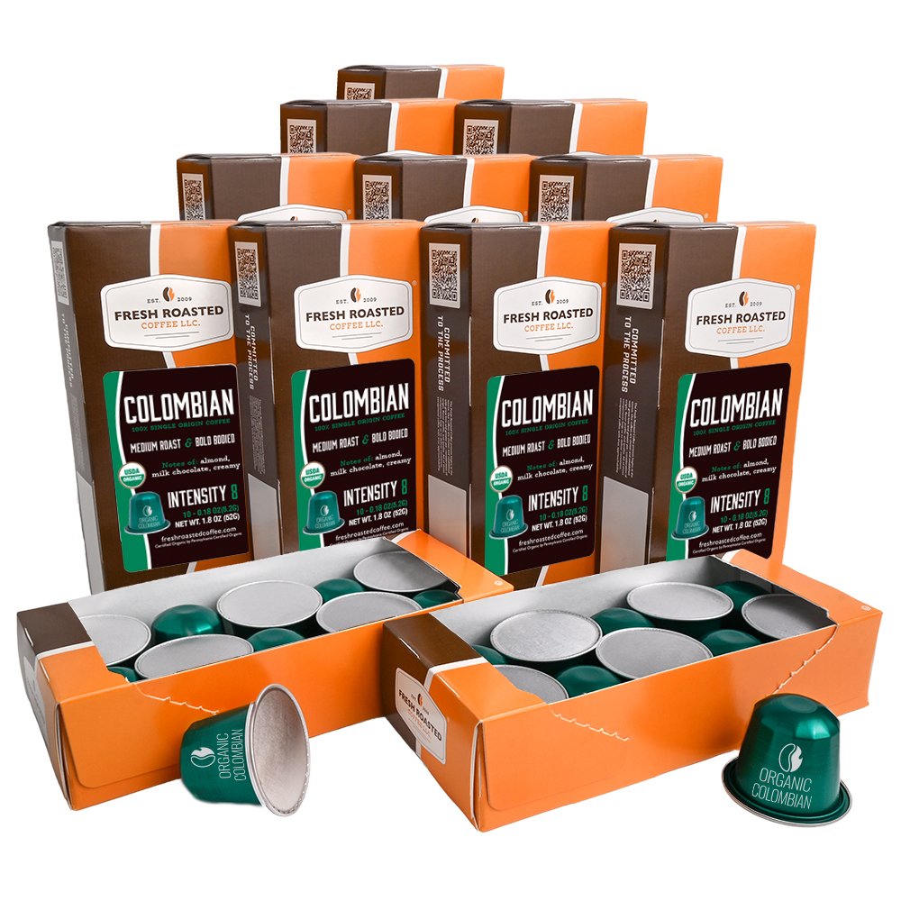 Organic Colombian Tolima - Espresso Capsules