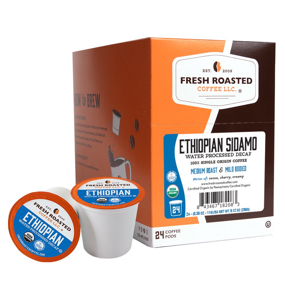 Organic Ethiopian Water-Processed Decaf - Classic Coffee Pods