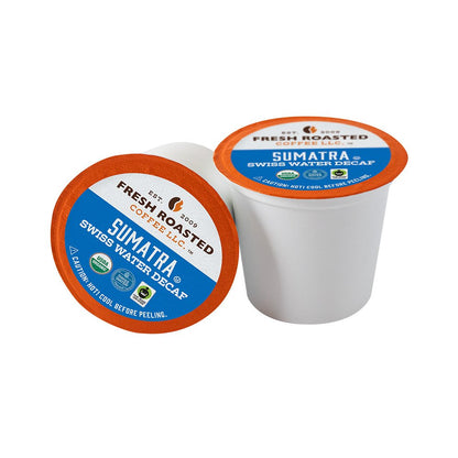 Organic Sumatra Water-Processed Decaf - Classic Coffee Pods