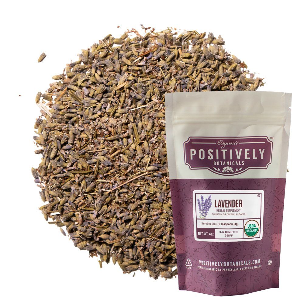 Organic Lavender Flowers - Loose Leaf Botanical