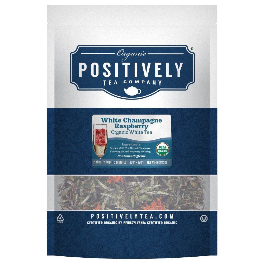 Organic White Champagne Raspberry - Loose Leaf Tea