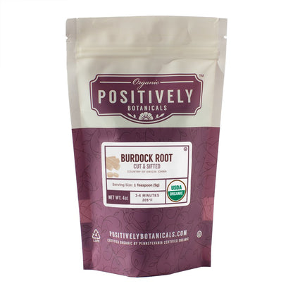 Organic Burdock Root - Loose Leaf Botanical