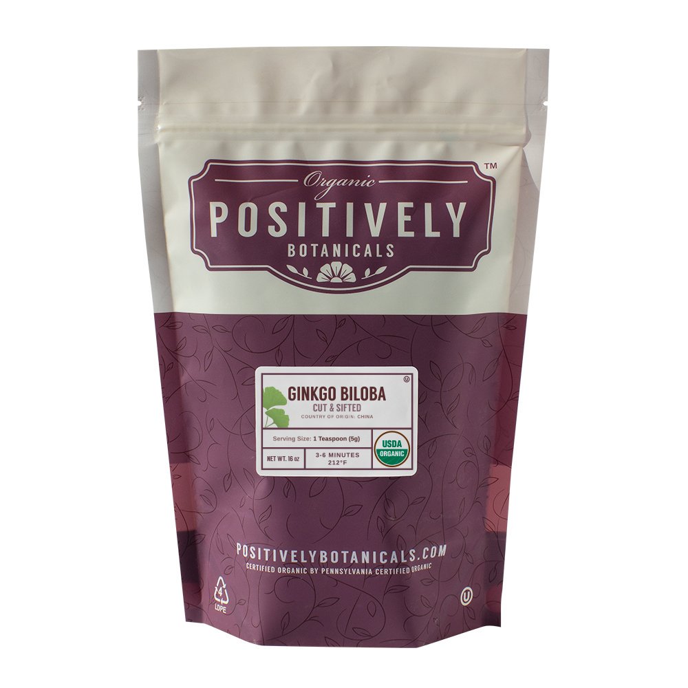 Organic Ginkgo Biloba - Loose Leaf Botanical