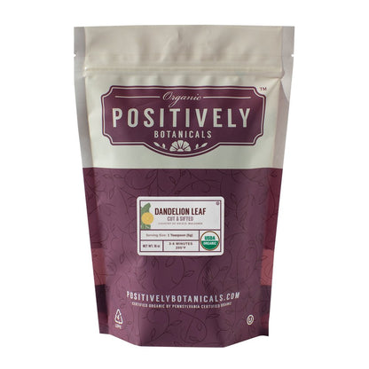 Organic Dandelion Leaf - Loose Leaf Botanical