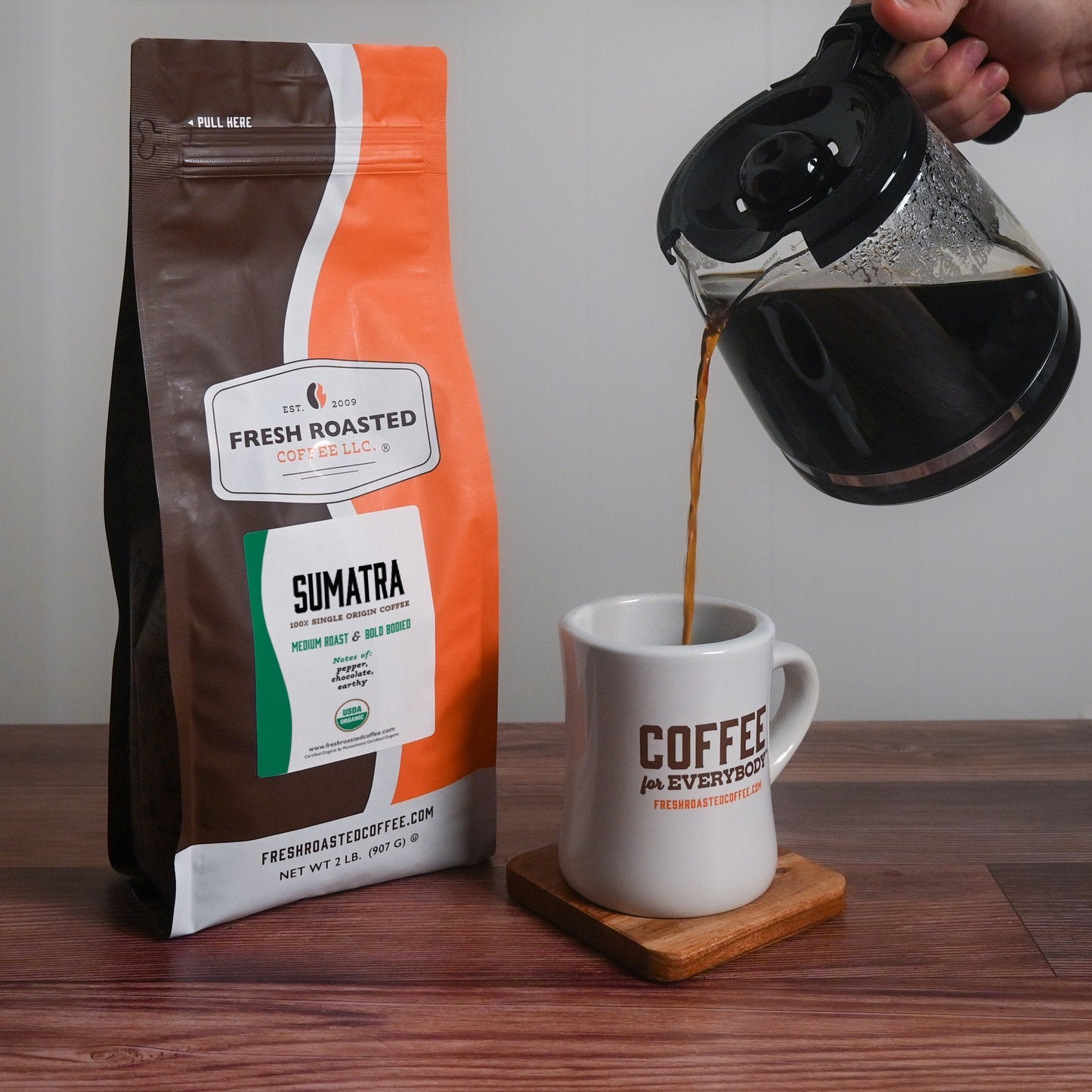 Organic Sumatra - Roasted Coffee