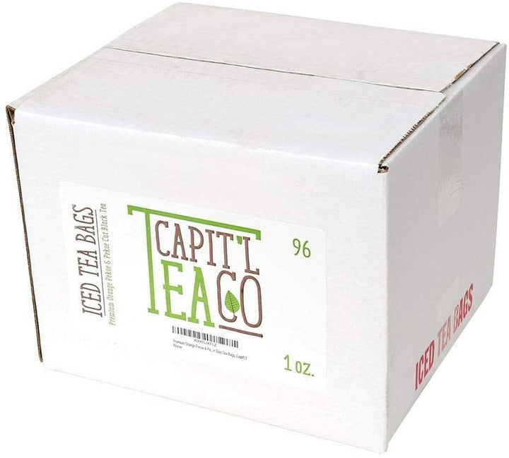 Orange Pekoe & Pekoe Cut Black Tea, 96 Count - Gallon Size Bags