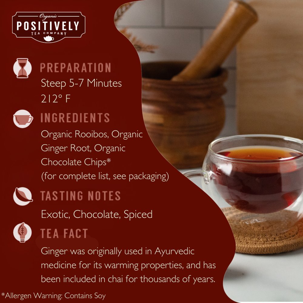 Organic Chocolate Chai Rooibos - Loose Leaf Tea