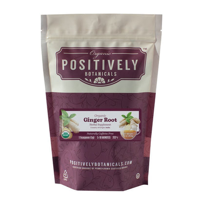 Organic Ginger Root - Loose Leaf Botanical