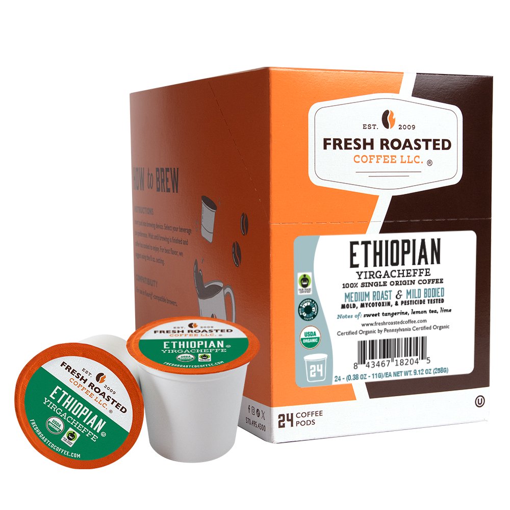 Organic Ethiopian Yirgacheffe - Classic Coffee Pods
