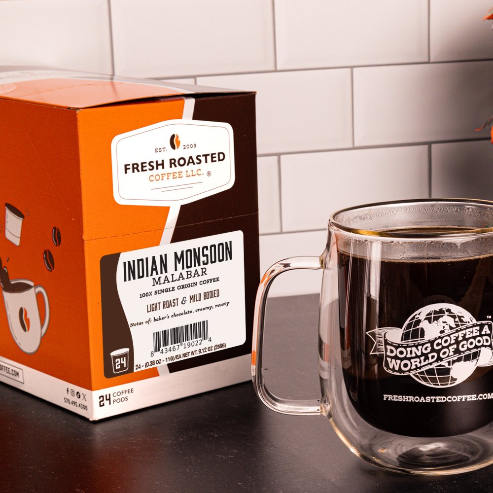 Indian Monsoon Malabar - Classic Coffee Pods