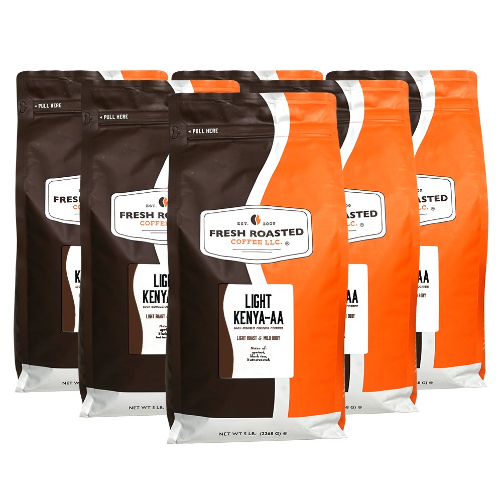 Light Kenya AA - Roasted Coffee
