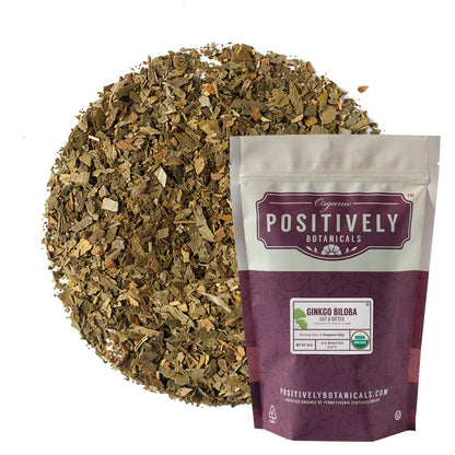 Organic Ginkgo Biloba - Loose Leaf Botanical