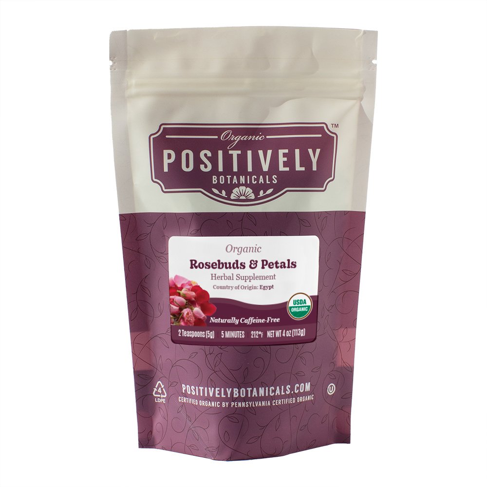 Organic Rosebuds and Petals - Loose Leaf Botanical