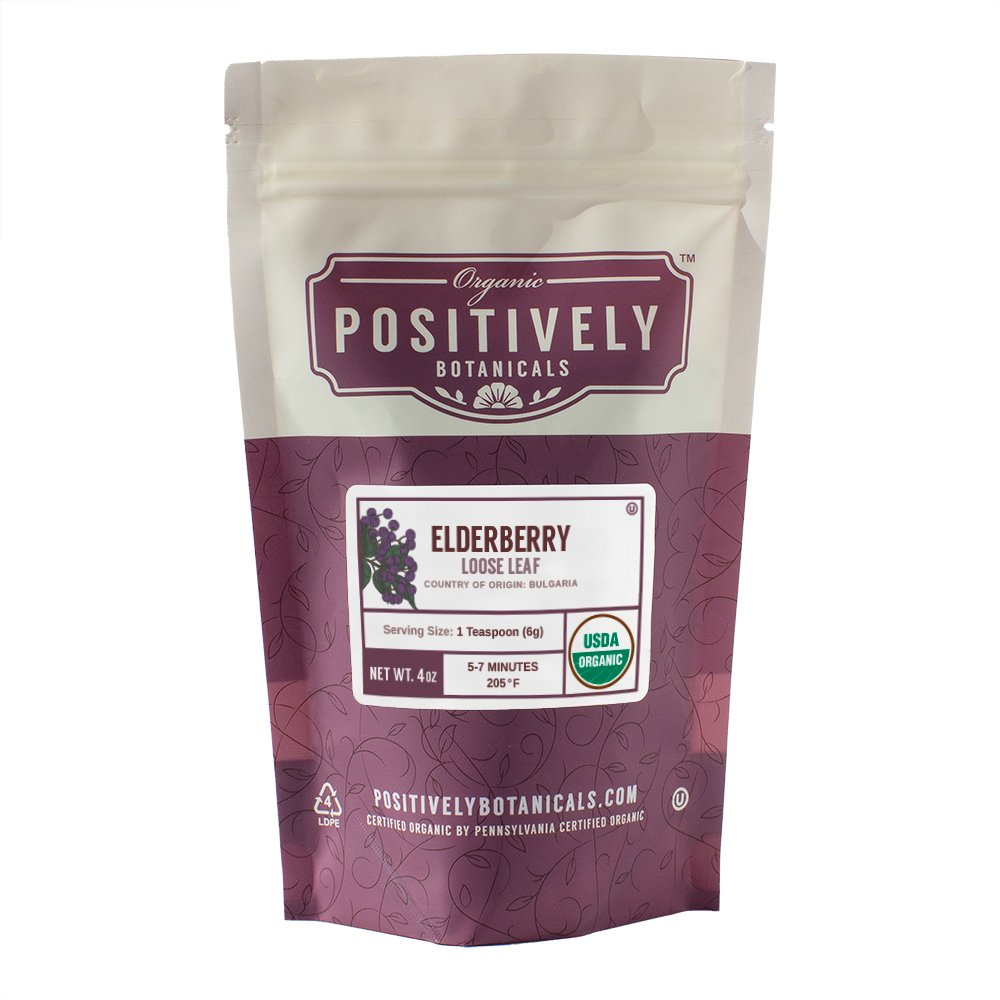 Organic Elderberry - Loose Leaf Botanical