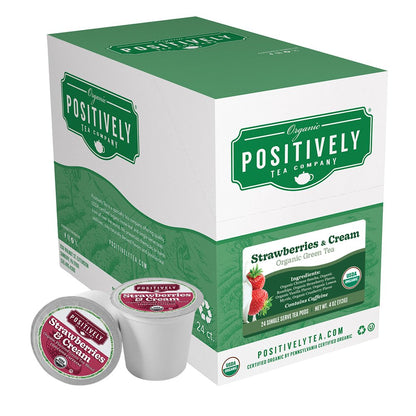 Organic Strawberries and Cream - Classic Tea Pods