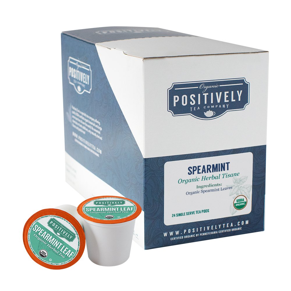 Organic Spearmint Leaf Herbal - Classic Tea Pods
