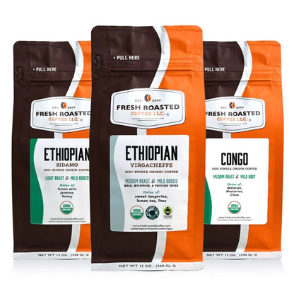 Rift Valley Collection - Organic Roasted Coffee Bundle