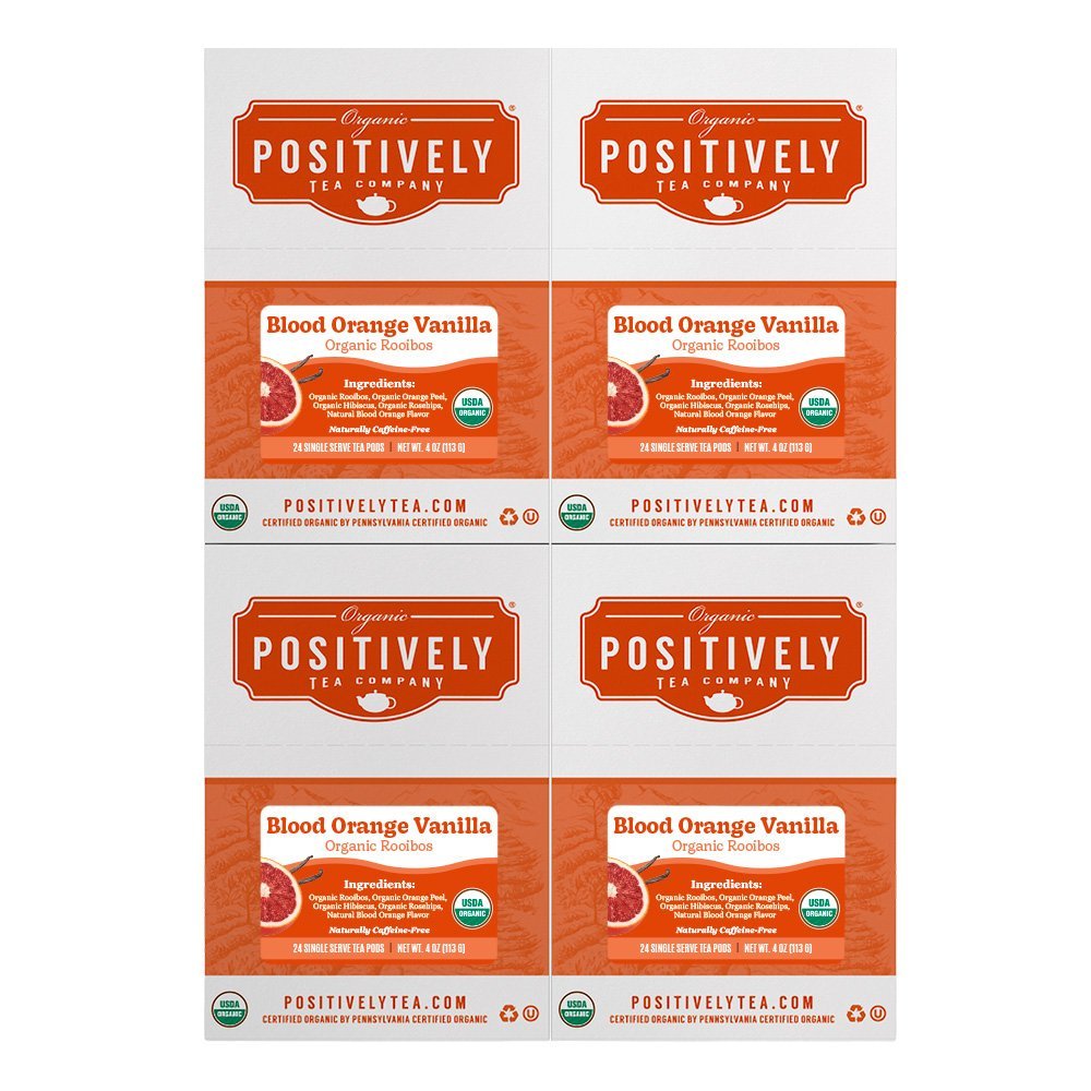Organic Blood Orange Vanilla Rooibos - Classic Tea Pods