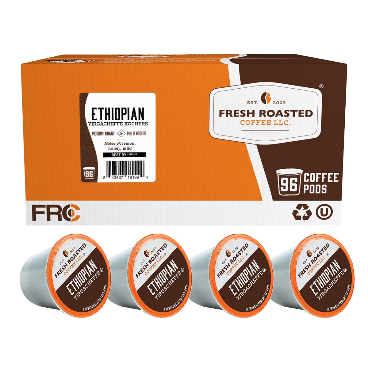 Ethiopian Yirgacheffe Kochere - Classic Coffee Pods