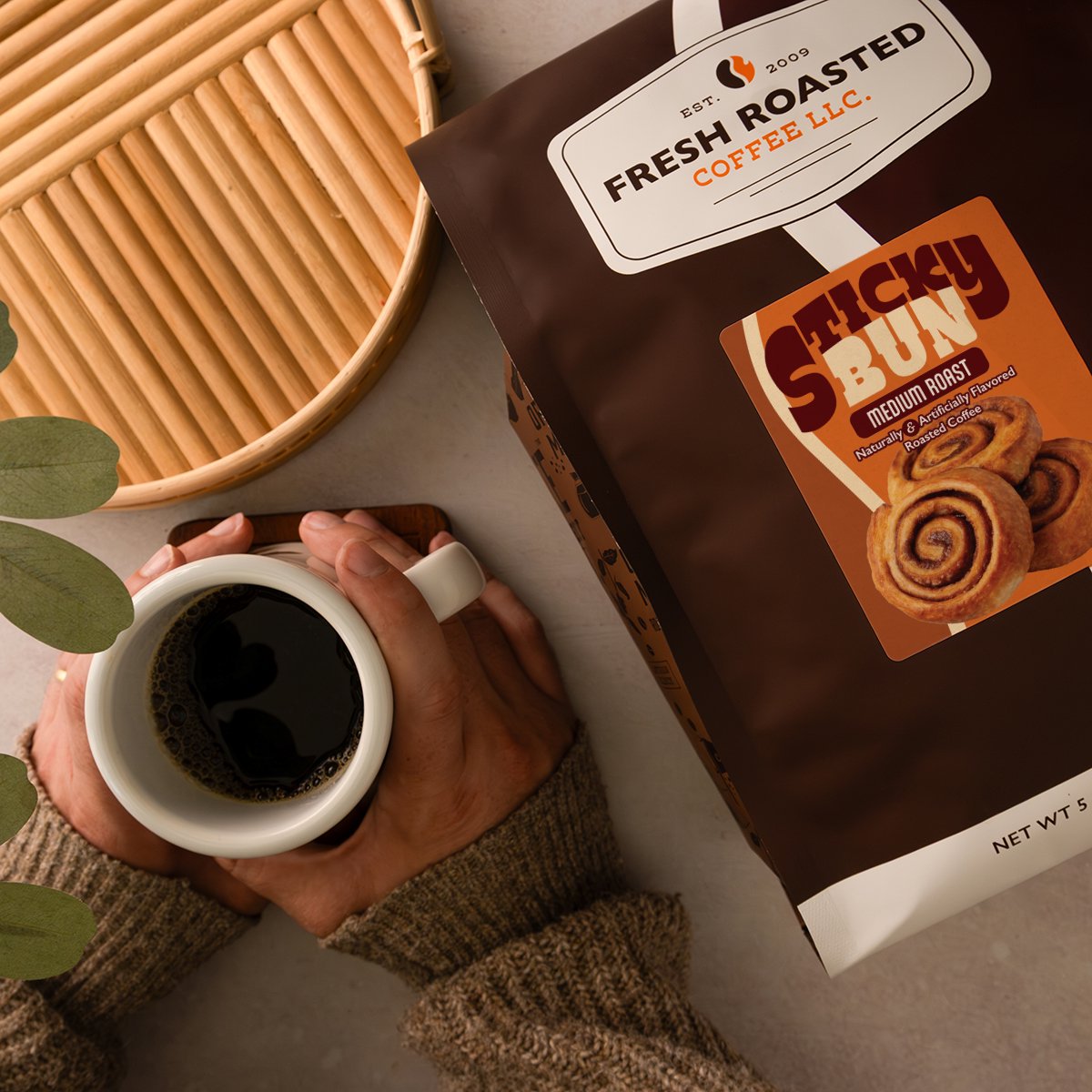 Sticky Bun - Flavored Roasted Coffee