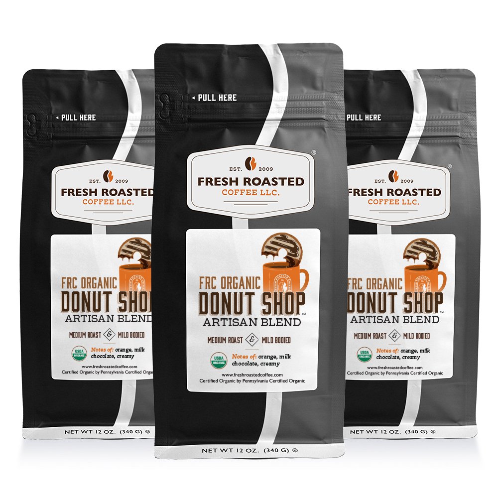 Organic Donut Shop - Roasted Coffee