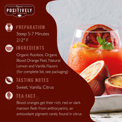 Organic Blood Orange Vanilla Rooibos - Loose Leaf Tea